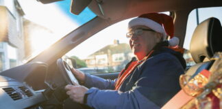 ‘Bah humbug!’ One in five Brits confess they talk to their car to cope with Christmas chaos