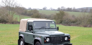A Truly Exceptional 2015 Land Rover Defender 90 Pick-Up Heads to Auction