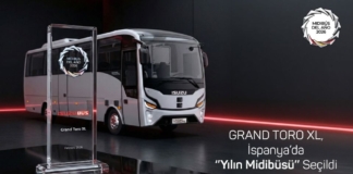 Anadolu Isuzu's New Model Grand Toro XL is the Midibus of the Year in Spain
