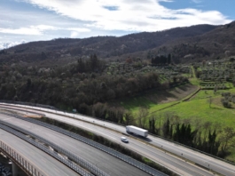 Autostrada A1, apre al traffico nuovo viadotto fra Incisa e Firenze Sud