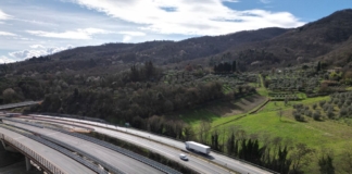 Autostrada A1, apre al traffico nuovo viadotto fra Incisa e Firenze Sud