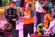 Russell, Brown e Norris