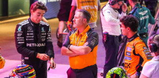 Russell, Brown e Norris