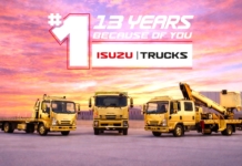ISUZU Marks 13 Consecutive Years as South Africa’s Commercial Vehicle Market Leader