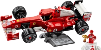 LEGO rinde un espectacular homenaje al Ferrari F2004 y a Michael Schumacher (ojo que se agotarán pronto)