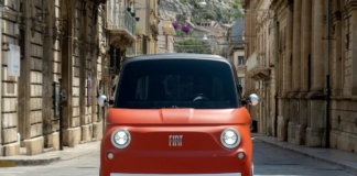 Nuovo cruscotto digitale per Fiat Topolino in versione Corallo - Novità e Anticipazioni