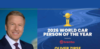 Oliver Zipse ceo Bmw nominato World Car Person Of The Year per il 2026