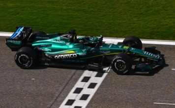 Lance Stroll test Bahrain