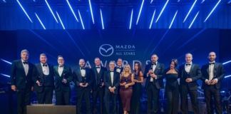 Top performing Mazda dealers recognised at annual All Stars awards 