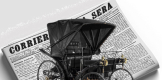 150 anni Corriere della Sera, da carrozze senza cavalli all'automobile di D'Annunzio