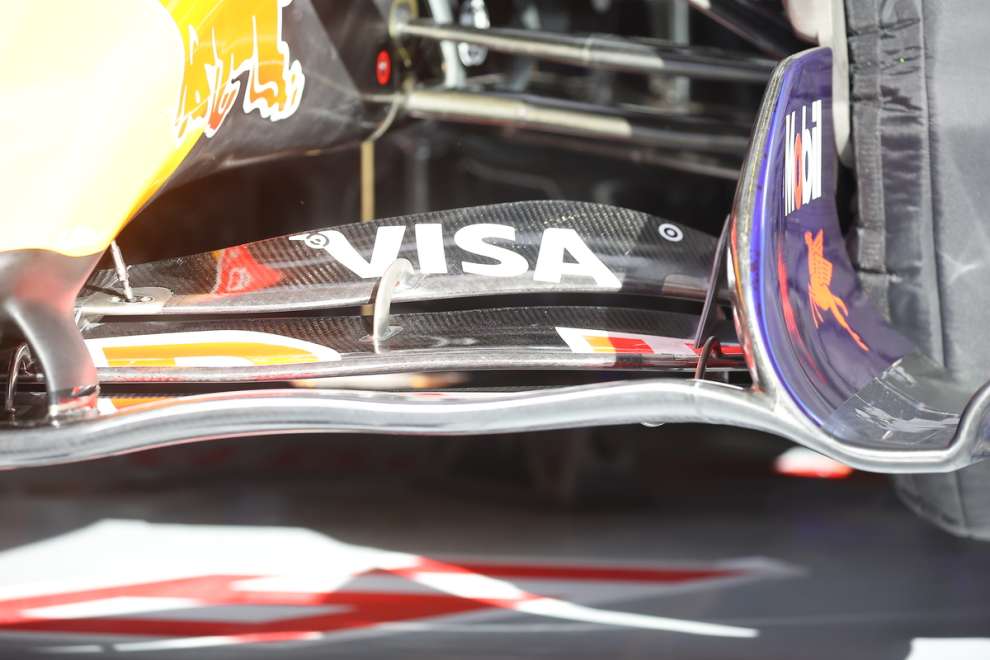 Front wing analysis Red Bull Bahrain test