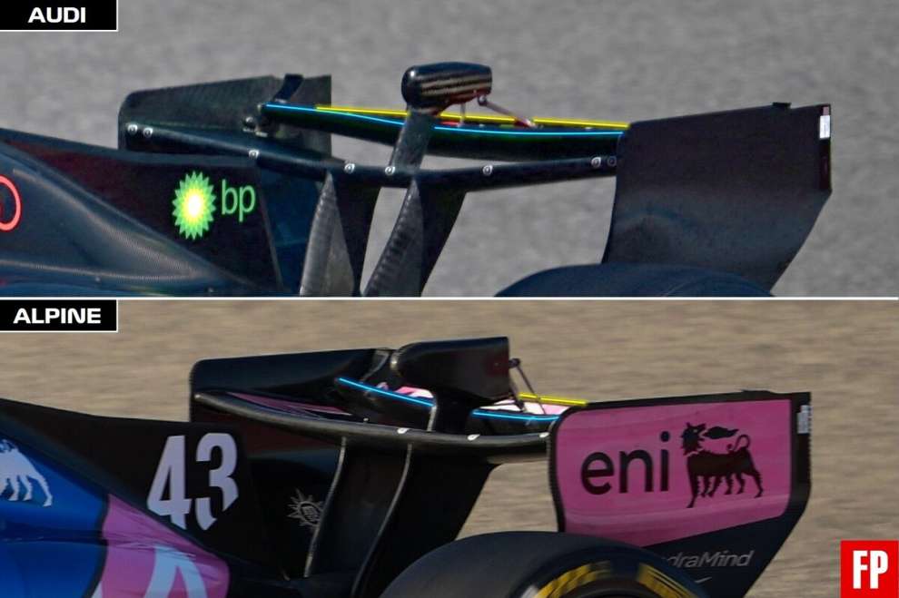 F1 mobile wings analysis
