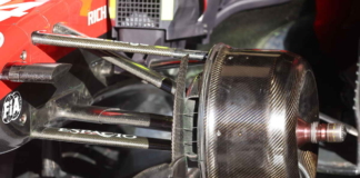 Ferrari SF-26 F1 prese freni