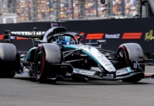 Mercedes George Russell F1 GP Australia