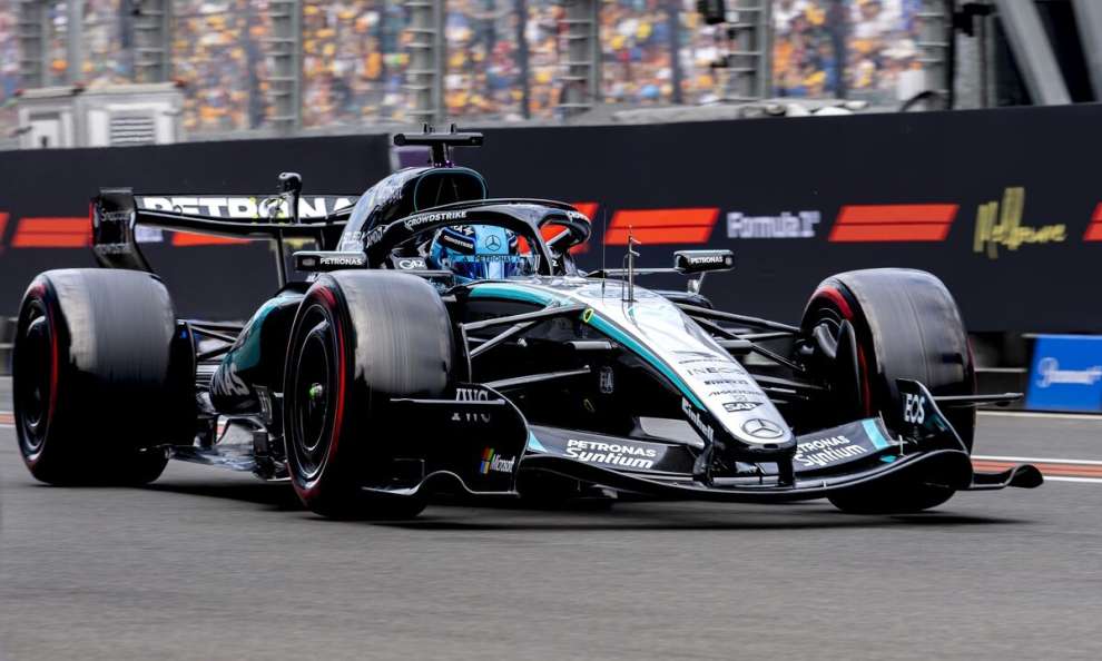 Mercedes George Russell F1 GP Australia
