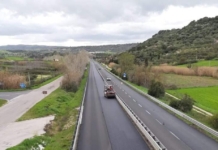 Anas, test sulla statale 131 a Paulilatino per nuovo asfalto 'green'