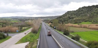 Anas, test sulla statale 131 a Paulilatino per nuovo asfalto 'green'