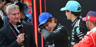 Le lacrime di Kimi Antonelli in Cina