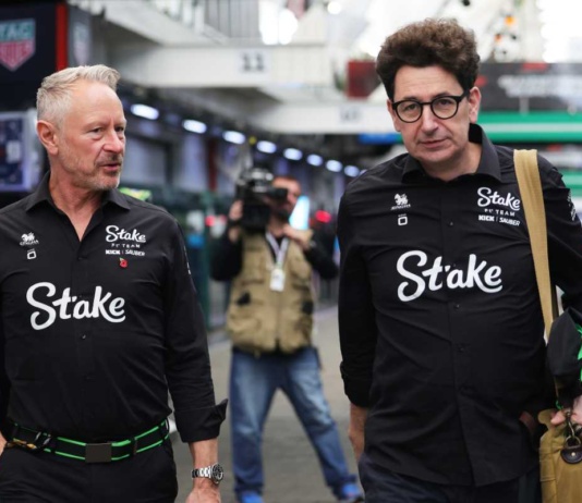 Jonathan Wheatley e Mattia Binotto