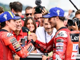 MotoGP GP Germania 2025, Sachsenring: Marc Marquez e Pecco Bagnaia (Ducati) - Foto: Getty Images