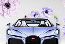Bugatti presenta la W16 Mistral "Caroline", hypercar unica ispirata ai fiori