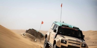 Defender Rally al via del Rally-Raid Portugal