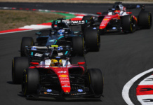 Hamilton, Russell e Leclerc