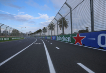 Il circuito di Melbourne per la gara del 2025