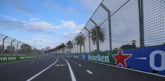 Il circuito di Melbourne per la gara del 2025