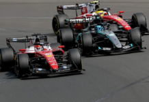 Hamilton, Russell e Leclerc
