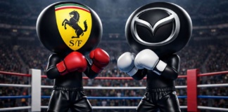 Ferrari y Mazda se están peleando por el nombre de uno de sus modelos y lo peor es que ambas parece que llevan razón