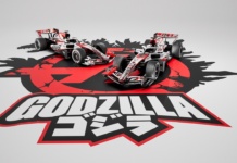 Livrea Haas Godzilla GP Giappone