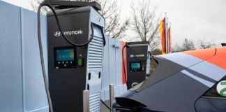 Hyundai activated the fast charger at the Nürburgring