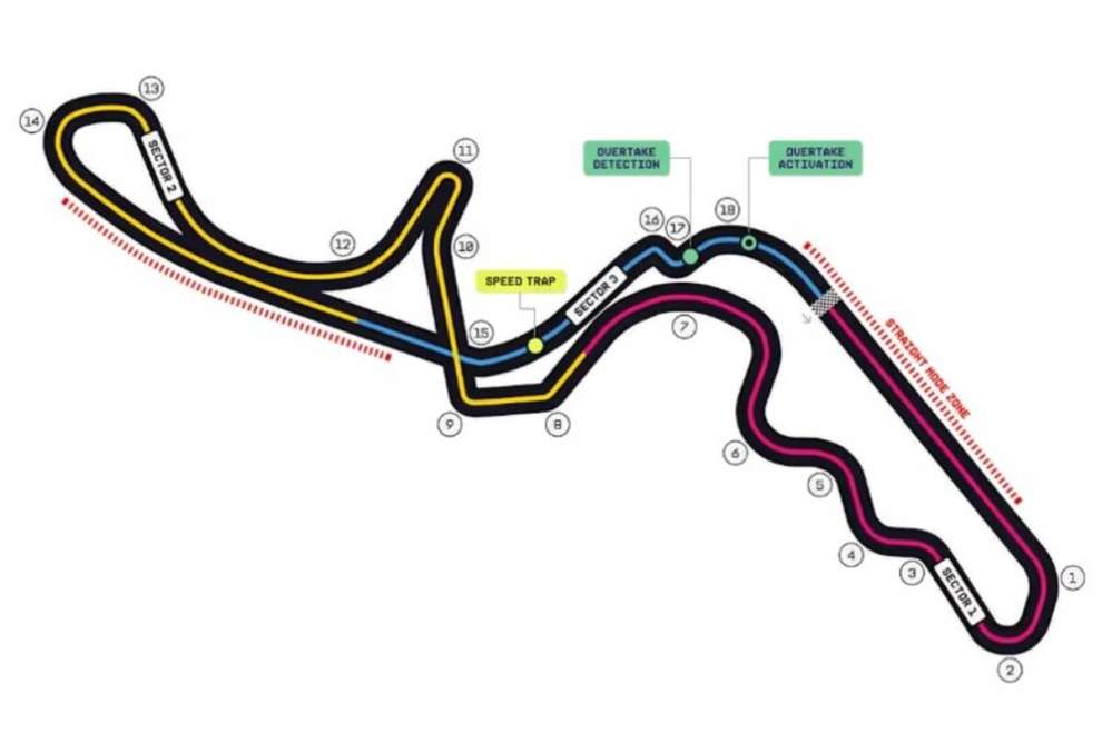 Suzuka Japan track map