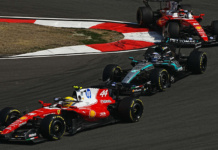 Hamilton, Russell e Leclerc