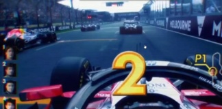 Un fotogramma del trailer di lancio della F1 Mario Kart di Canal+ per il GP Giappone 2026 di F1