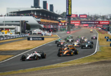 La partenza del GP del Giappone