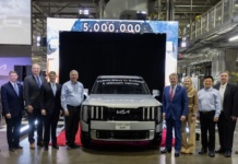 Kia ha prodotto 5 milioni di veicoli nell'impianto di West Point, in Georgia