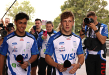 Liam Lawson e Arvid Lindblad