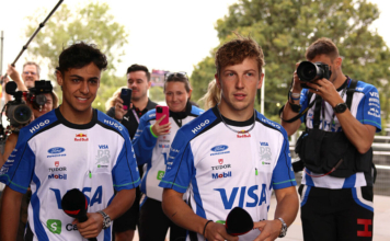 Liam Lawson e Arvid Lindblad