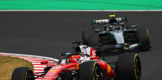 Leclerc (Ferrari) e Antonelli (Mercedes)