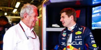 F1 GP Abu Dhabi 2024, Yas Marina: Helmut Marko e Max Verstappen (Red Bull Racing) - Foto: Getty Images