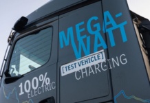 Mercedes: Electric truck, megawatt charging for long-distance transport