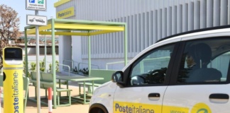Poste, più di 2.600 colonnine di ricarica installate in Italia