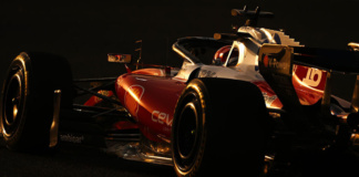 Charles Leclerc nei test in Bahrain