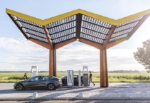 Fastned-Schnellladestation