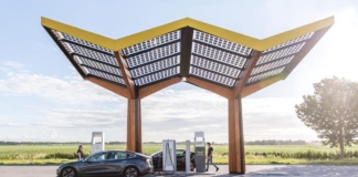 Fastned-Schnellladestation