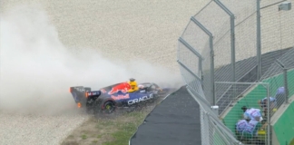 Sensational Verstappen! Immediately against the wall in Q1: rear axle problem

