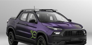 Show car celebrativa di Fiat Toro presentata all'autodromo di Interlagos