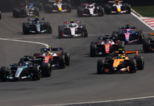 Partenza Cina F1